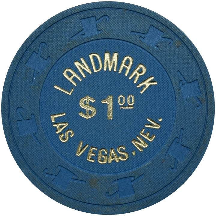 Landmark Casino Las Vegas Nevada $1 Chip 1983