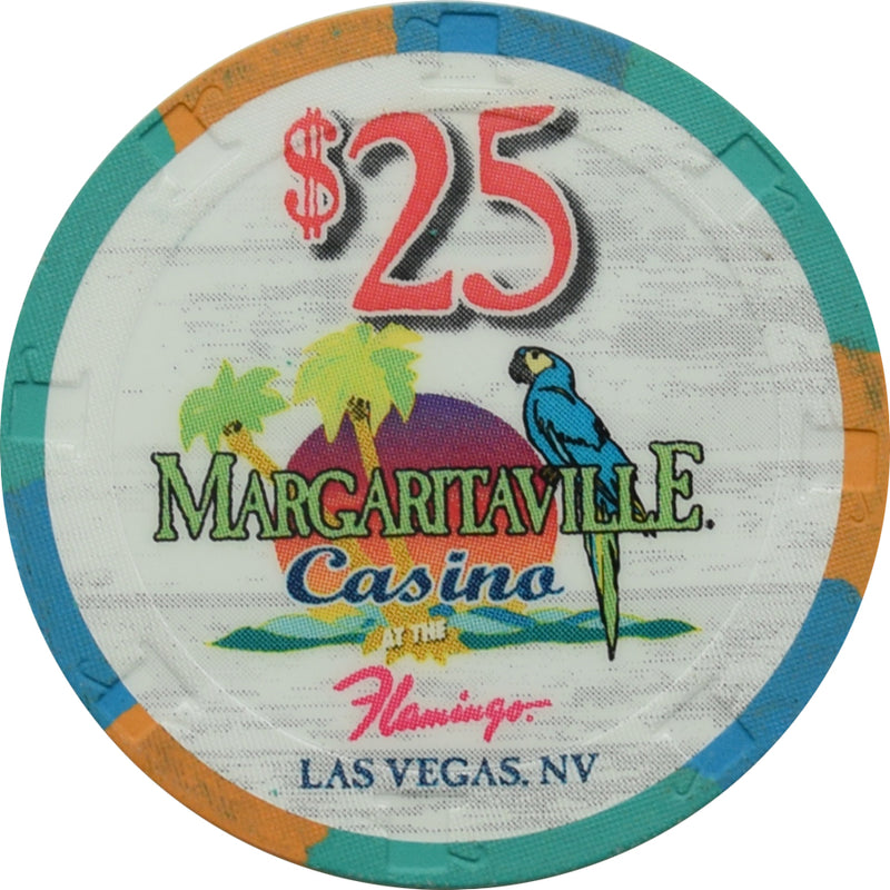 Flamingo Margaritaville Casino Las Vegas Nevada $25 Changes in Latitude Chip 2011