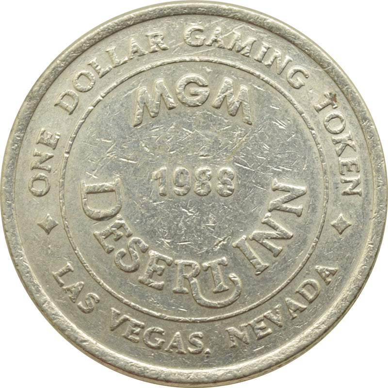 MGM Desert Inn Casino Las Vegas Nevada $1 Token 1988