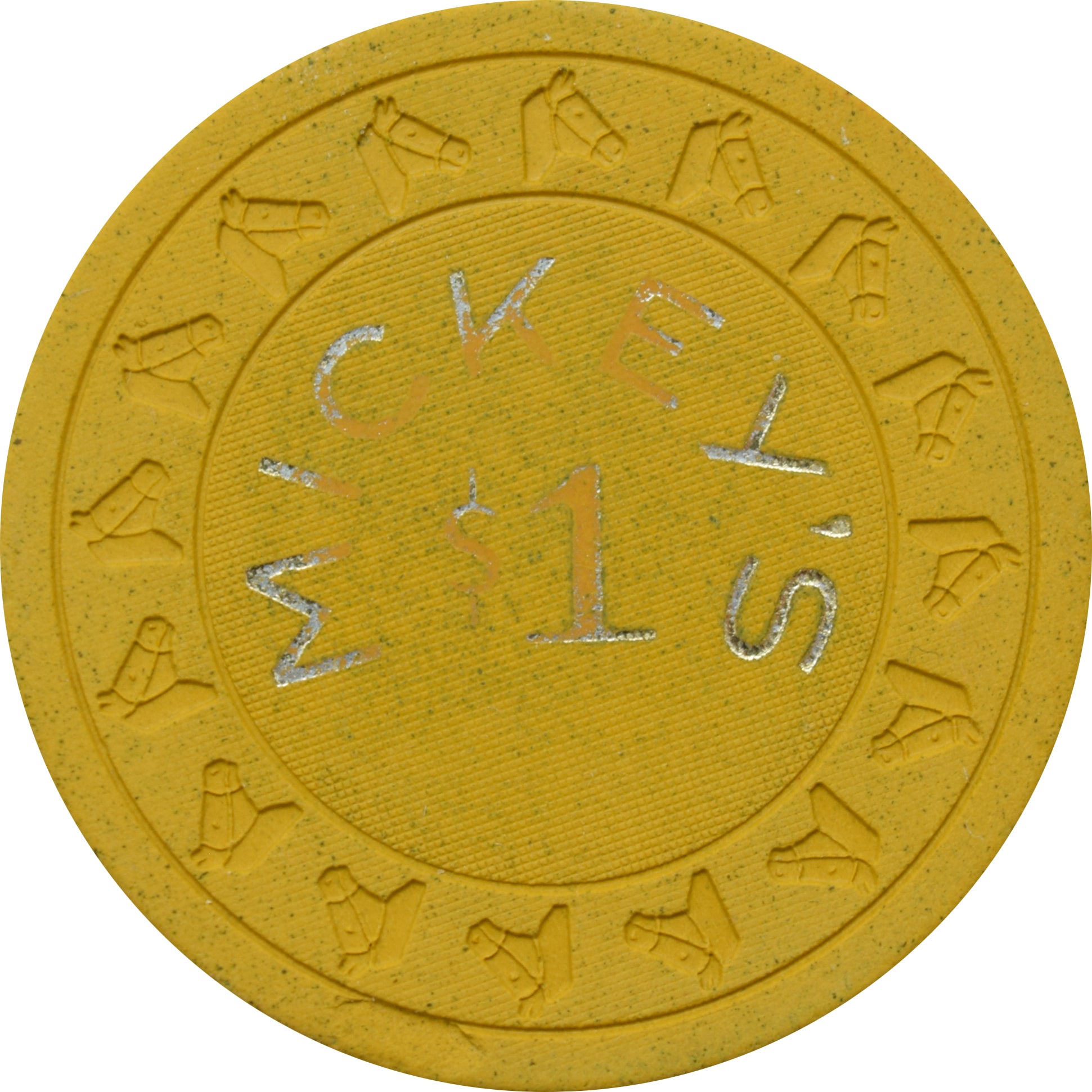 Mickey's Casino Las Vegas Nevada $1 Chip 1978