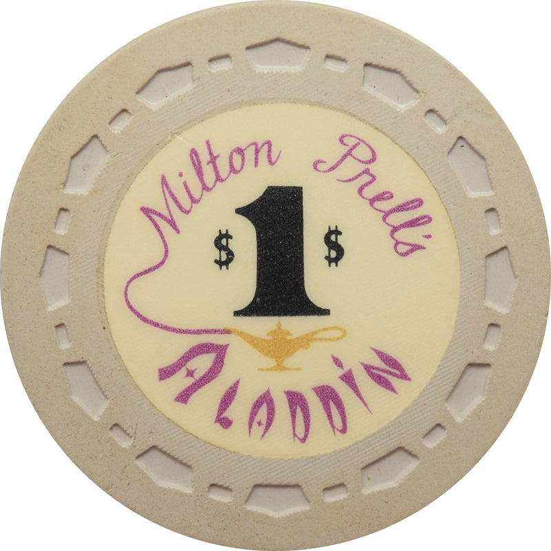 Aladdin Milton Prell's Casino Las Vegas Nevada $1 Chip 1966