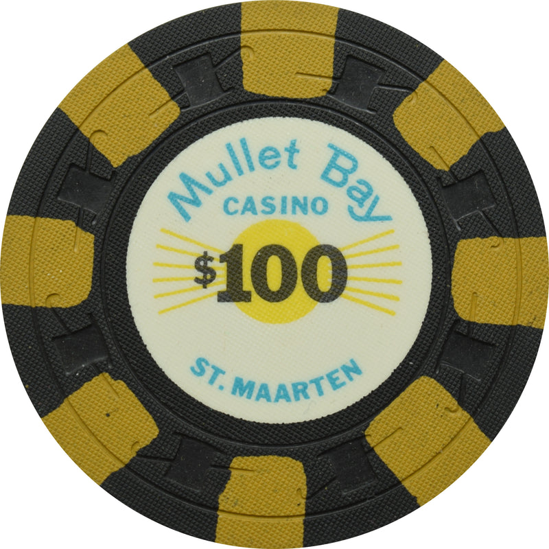 Mullet Bay Casino Mullet Bay St. Maarten $100 Chip
