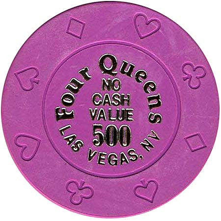 Four Queens 500 (no cash) chip - Spinettis Gaming - 1