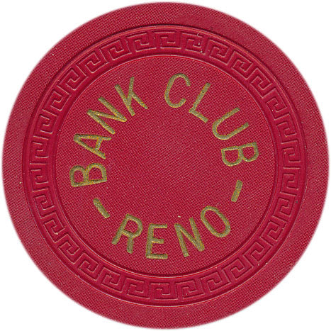 Bank Club Casino Reno Nevada 10 Cent Chip 1949