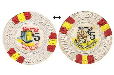 Harveys $5 Cream (House) chip - Spinettis Gaming - 2