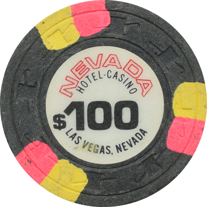 Nevada Hotel Casino Las Vegas Nevada $100 Chip 1980s