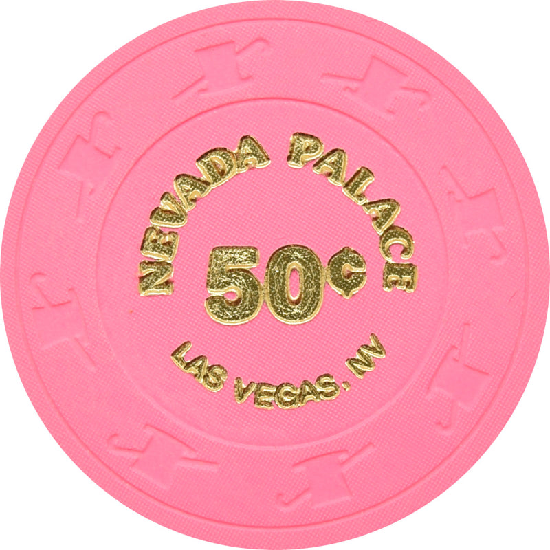 Nevada Palace Casino Las Vegas Nevada 50 Cent Chip 1988