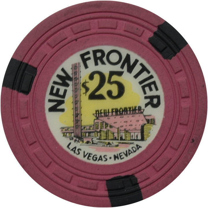 New Frontier Casino Las Vegas Nevada $25 Chip 1954