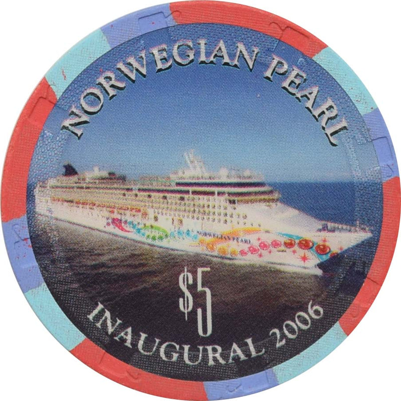 Norwegian Pearl (NCL) $5 Inaugural Chip 2006