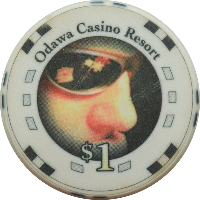 Odawa Casino Petoskey Michigan $1 Chip