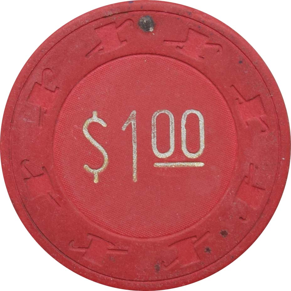 The Office Den Casino Sacramento California $1 Chip