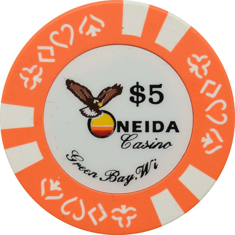 Oneida Casino Green Bay Wisconsin $5 Chip