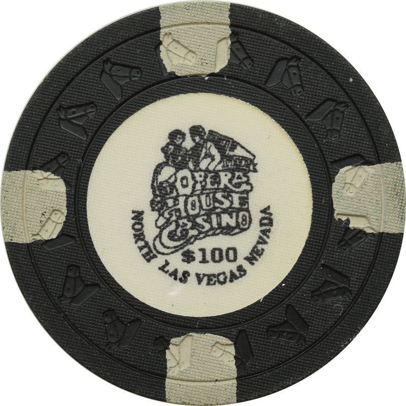 Opera House Casino N. Las Vegas Nevada $100 Chip 1985