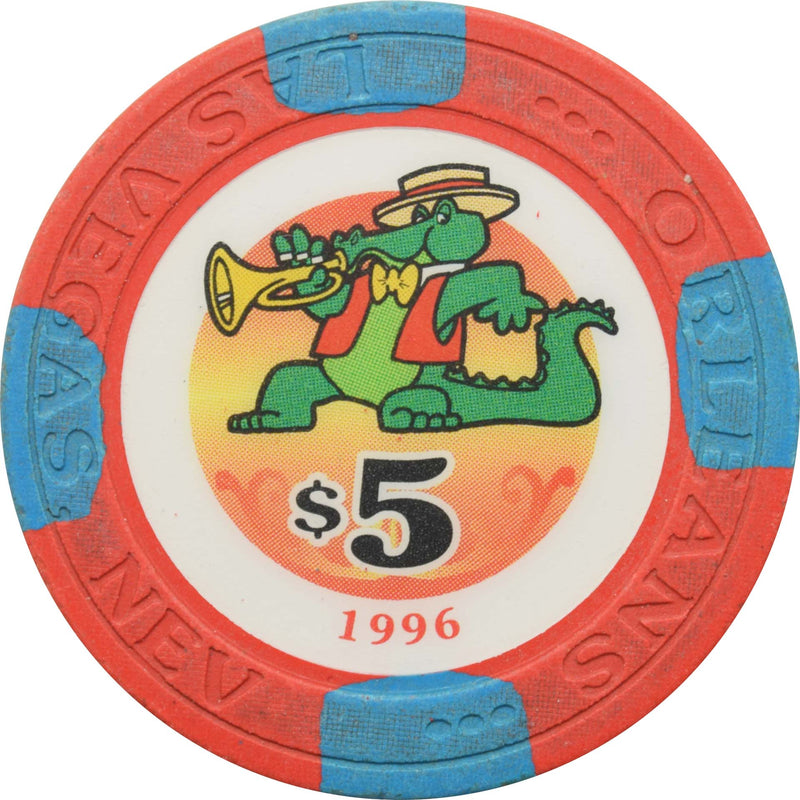 The Orleans Casino Las Vegas Nevada $5 Chip 1996