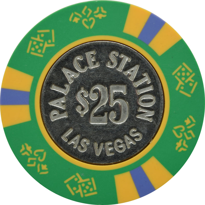 Palace Station Casino Las Vegas Nevada $25 Chip 1984