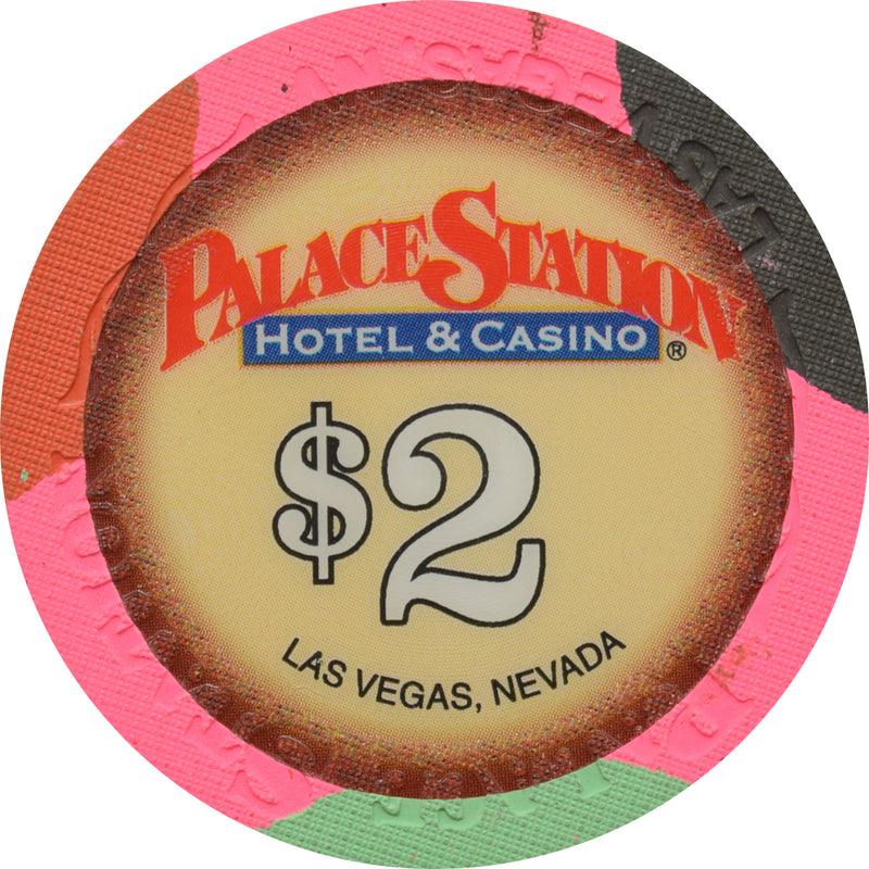 Palace Station Casino Las Vegas Nevada $2 Chip 2006