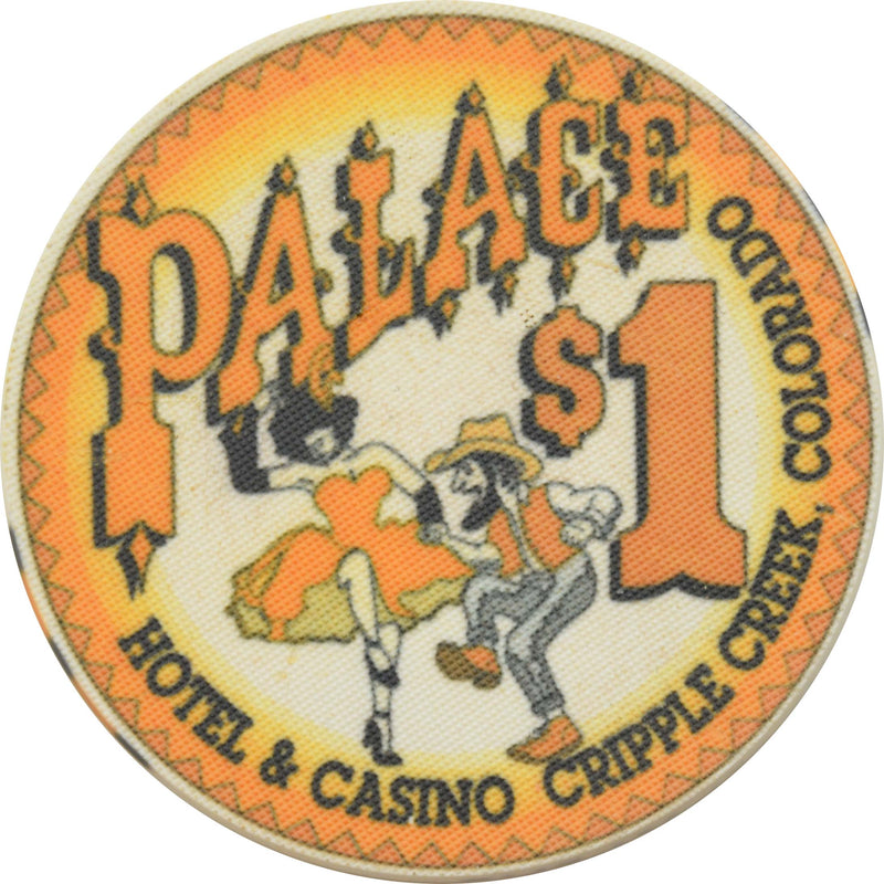 Palace Hotel Casino Cripple Creek Colorado $1 Chip