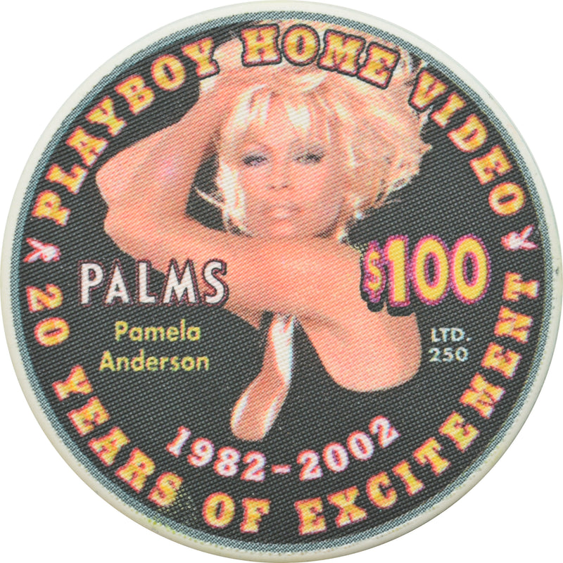 Palms Casino Las Vegas Nevada $100 Pamela Anderson Chip 2002