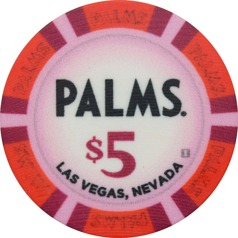 Palms Casino Las Vegas Nevada $5 Chip 2022