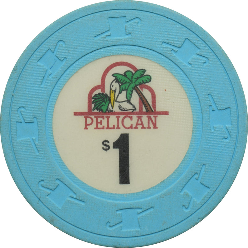 Pelican Casino Simpson Bay St. Maarten $1 Chip