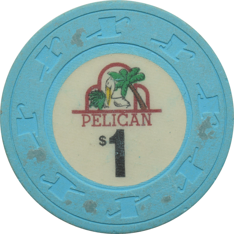 Pelican Casino Simpson Bay St. Maarten $1 Chip