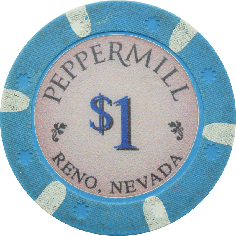Peppermill Casino Reno NV $1 Chip 2010