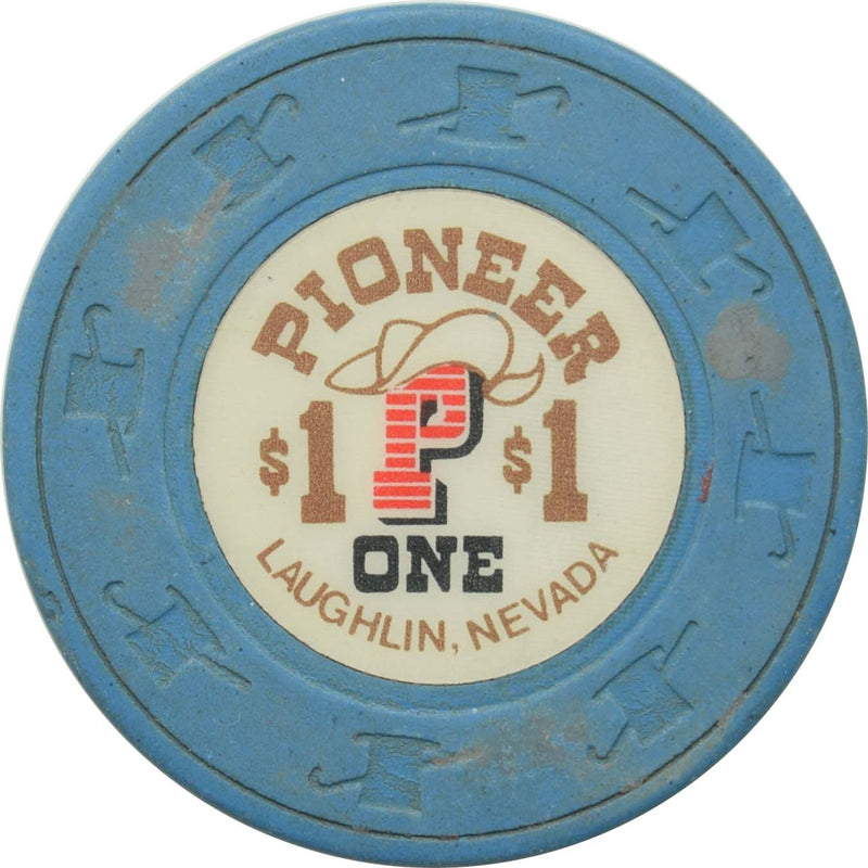 Pioneer Casino Laughlin Nevada $1 Chip 1983