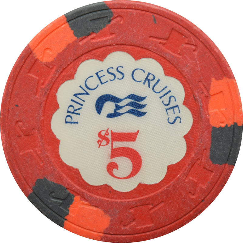 Princess Cruises Cruise Lines $5 Chip