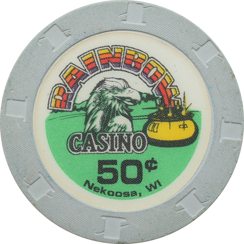 Rainbow Casino Nekoosa WI 50 Cent Chip