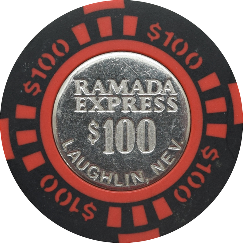 Ramada Express Casino Laughlin Nevada $100 Chip 1988