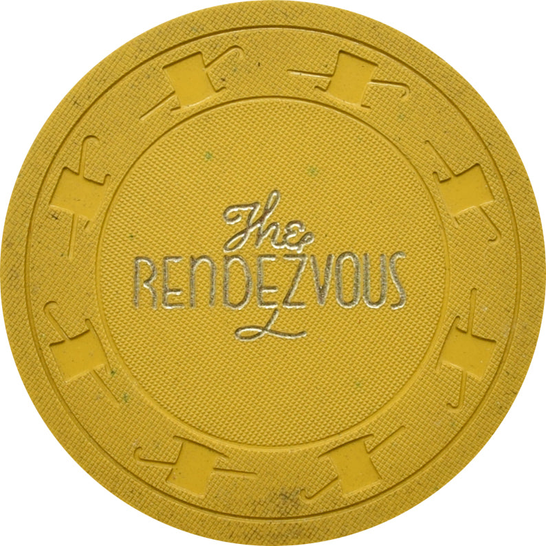 Rendezvous Casino Las Vegas Nevada 25 Cent Chip 1954