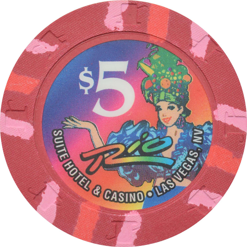 Rio Casino Las Vegas NV $5 Chip 1997