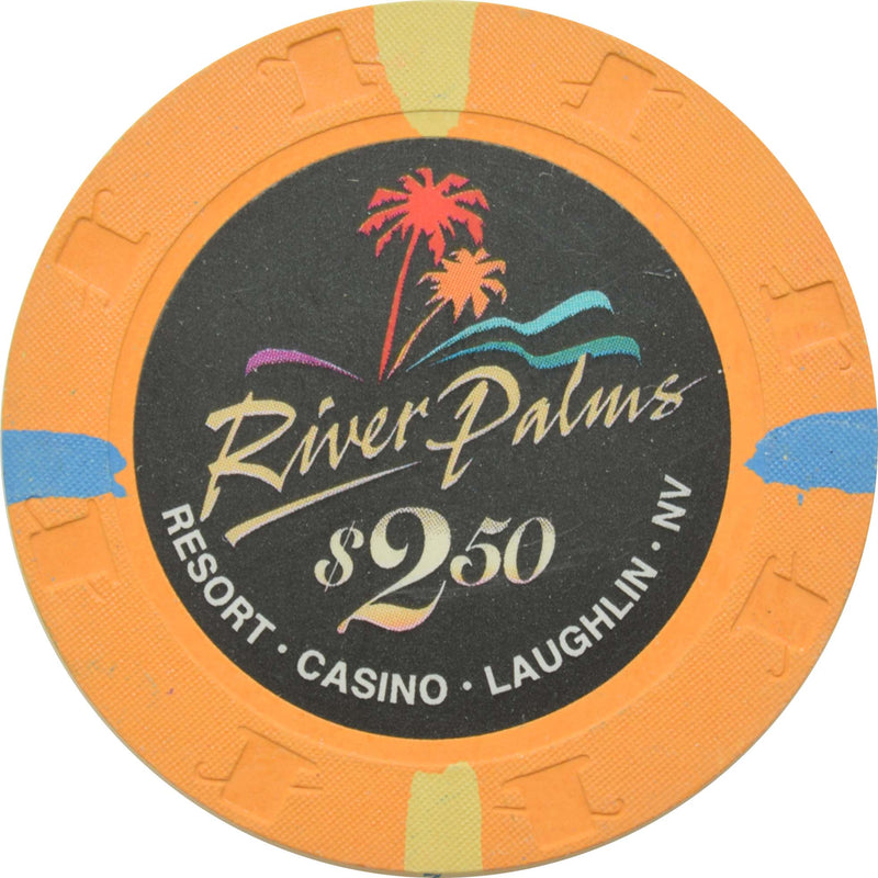 River Palms Casino Laughlin Nevada $2.50 Chip 2000