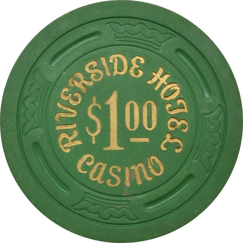 Riverside Casino Reno Nevada $1 Chip 1959