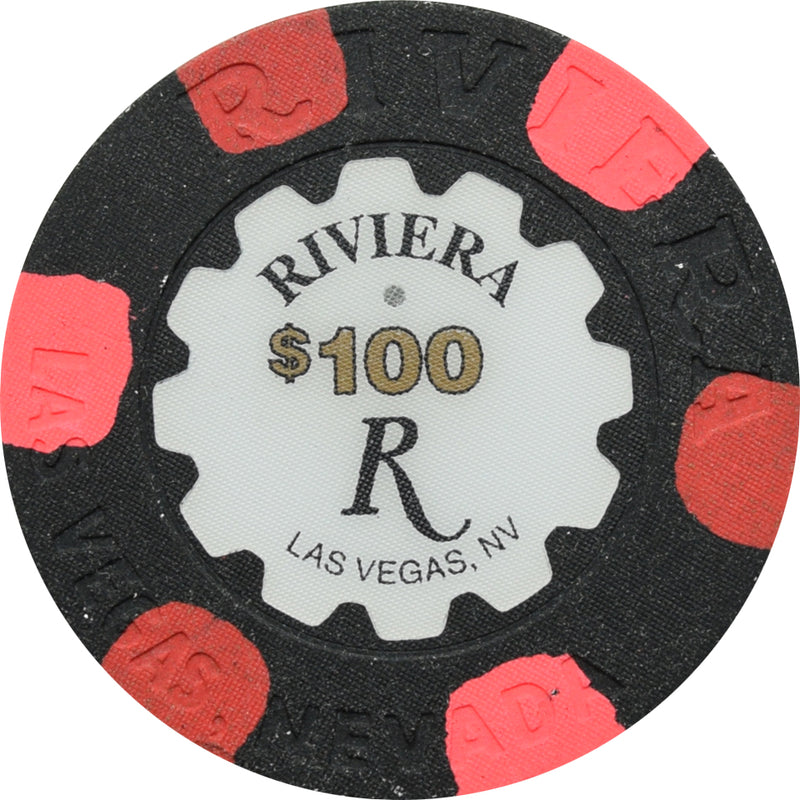 Riviera Casino Las Vegas Nevada $100 Chip 1998