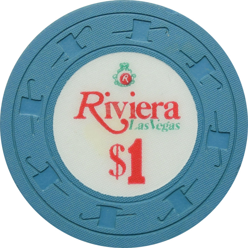 Riviera Casino Las Vegas Nevada $1 Chip 1973
