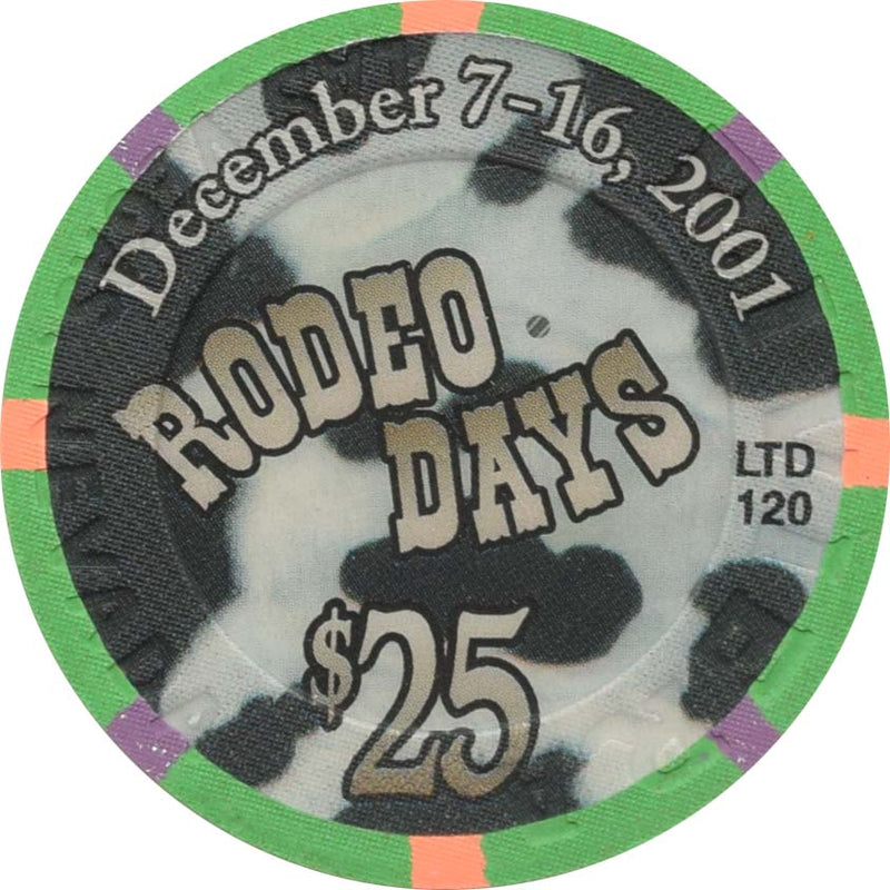 Riviera Casino Las Vegas Las Vegas $25 Cow Chip Rodeo Days Chip 2001