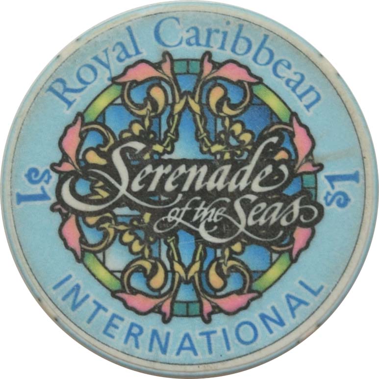 Serenade of the Seas (Royal Caribbean) Cruise Line Casino $1 Chip