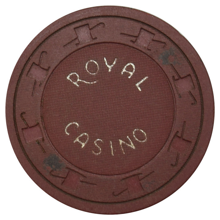 Royal Casino Henderson Nevada 25 Cent Chip 1960