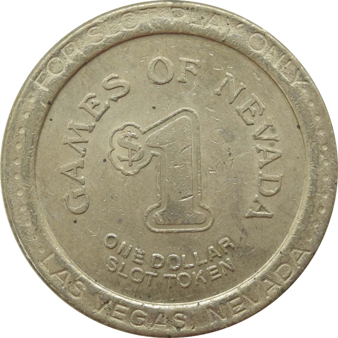 Safeway Store #339 Casino Las Vegas Nevada $1 3385 East Tropicana Ave. Token 1986