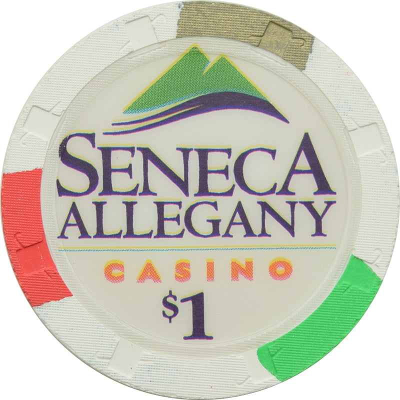 Seneca Allegany Casino Salamanca NY $1 Chip