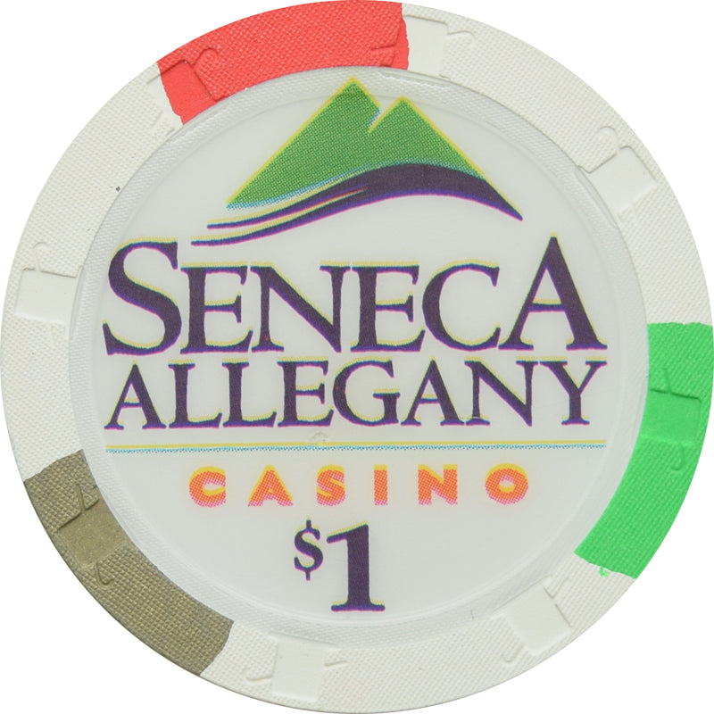 Seneca Allegany Casino Salamanca NY $1 Chip
