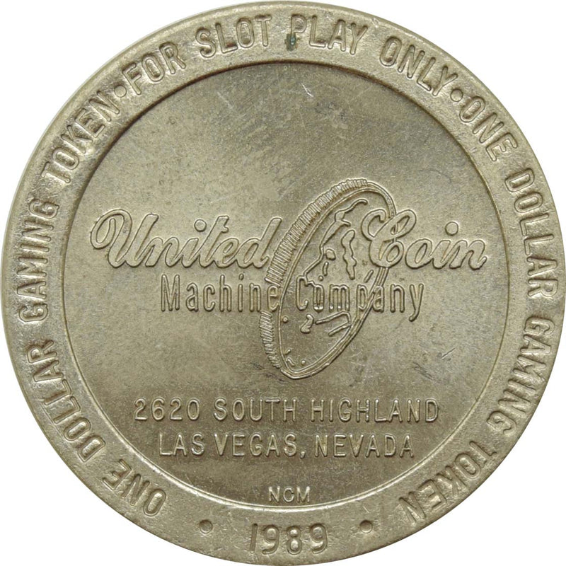 Shifty's Casino Las Vegas Nevada $1 Token 1989