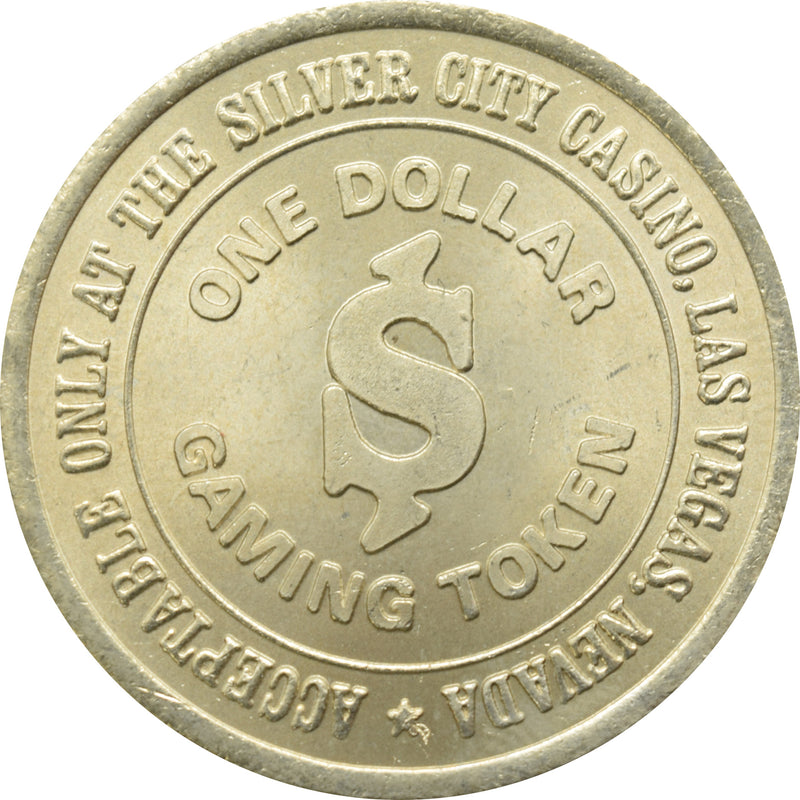 Silver City Casino Las Vegas Nevada $1 Token 1988