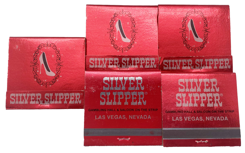 Silver Slipper Casino Las Vegas Nevada Set of 5 New Matchbooks