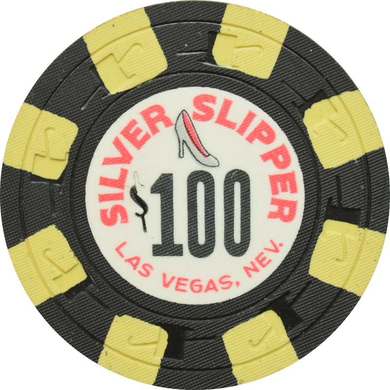 Silver Slipper Casino Las Vegas Nevada $100 Chip 1960