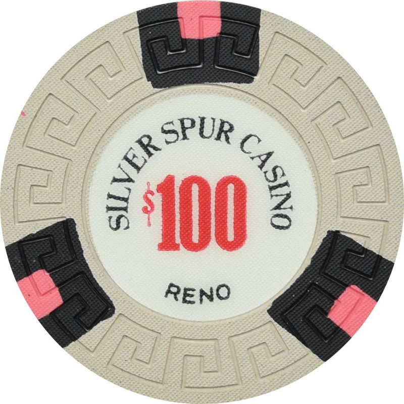Silver Spur Casino Reno Nevada $100 Chip 1968