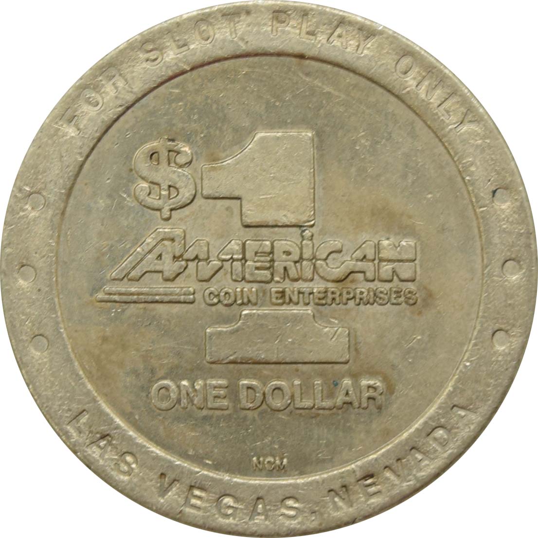 Sonny's Saloon Casino Las Vegas Nevada $1 Token 1987