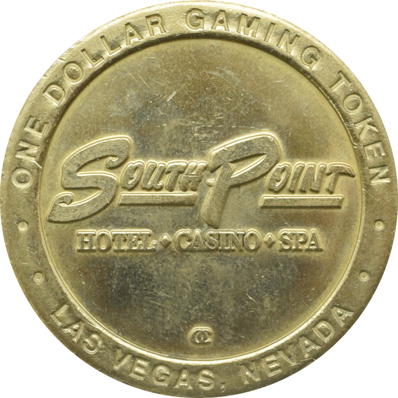 South Point Casino Las Vegas Nevada $1 Token 2006