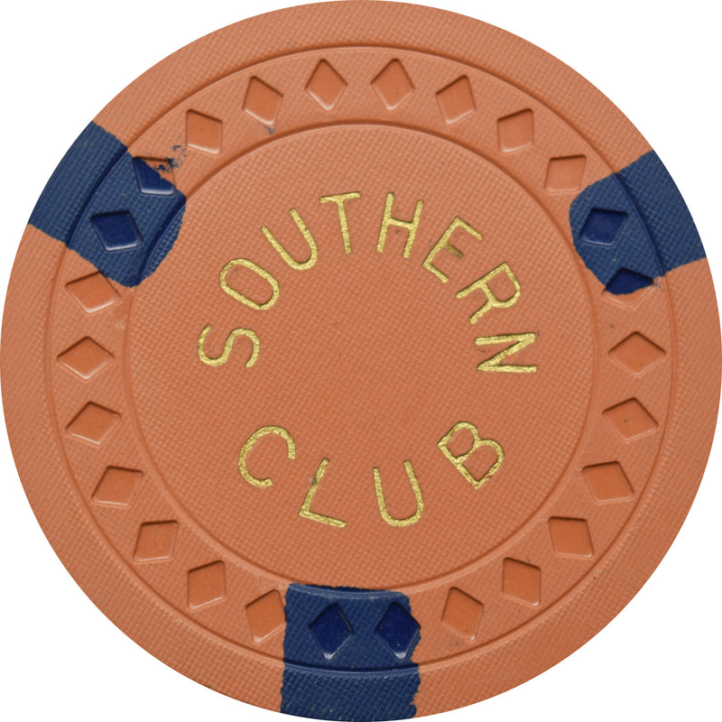 Southern Club Illegal Casino Hot Springs Arkansas $100 Chip